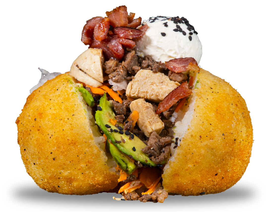 bola de arroz