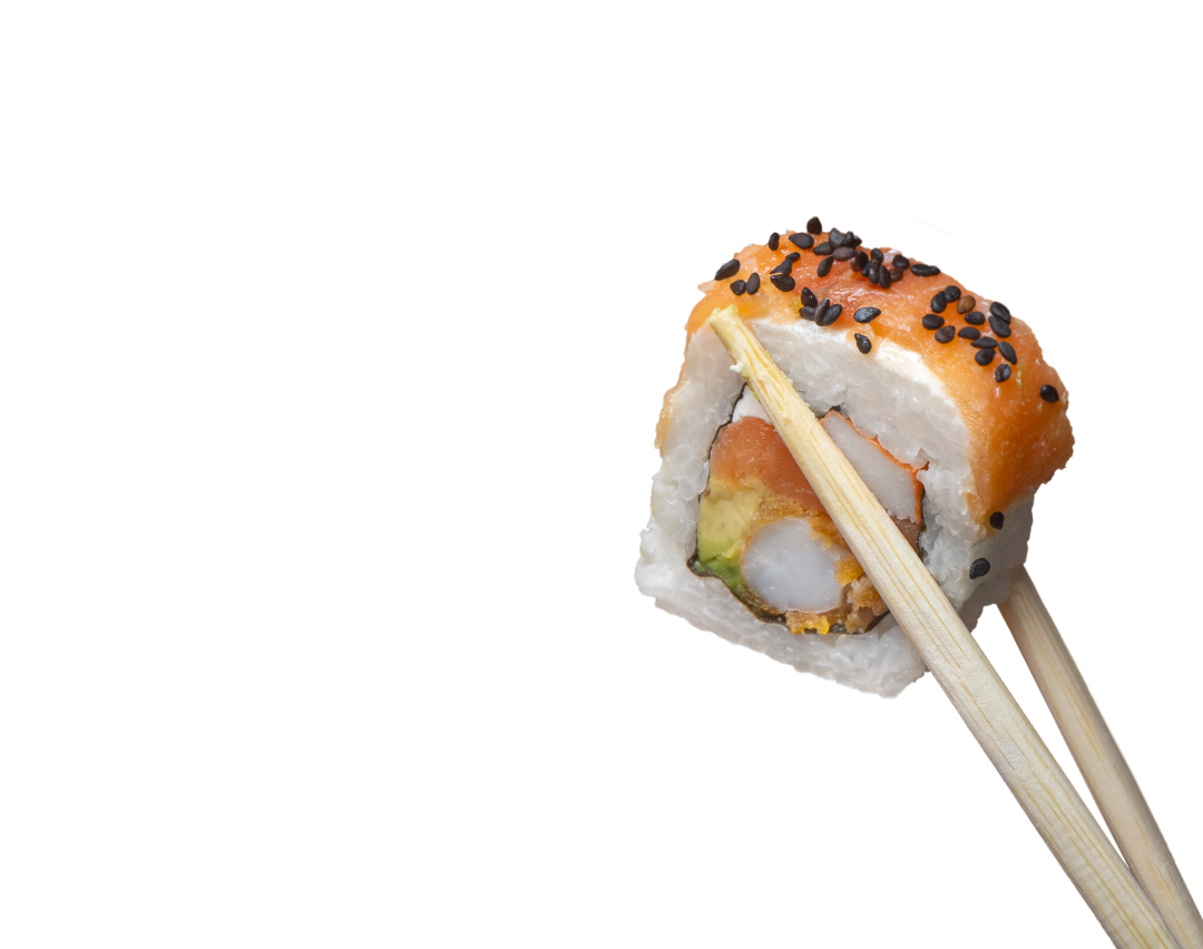 Sushi en palillos
